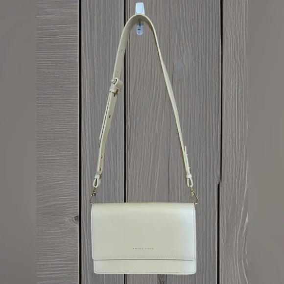 Trina Turk Elegant Cream Crossbody Bag - Picture 3 of 9